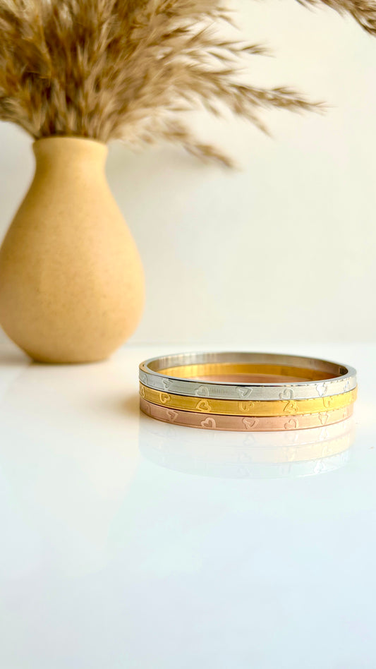 Heart detailed bracelet