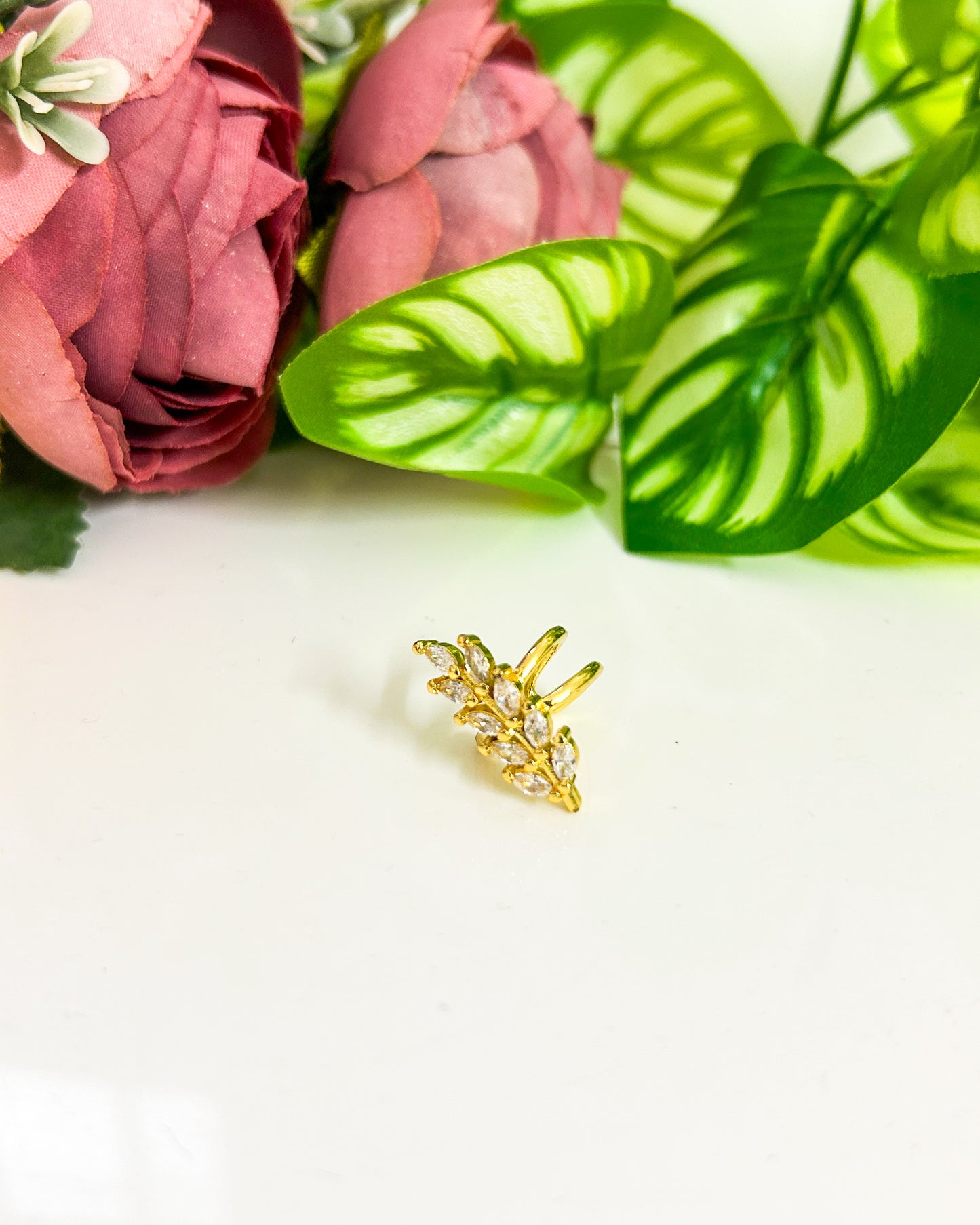 leafy climber no piercing Earcuffs
