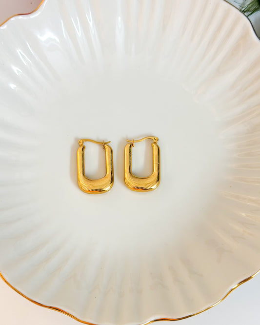 Golden frame hoops