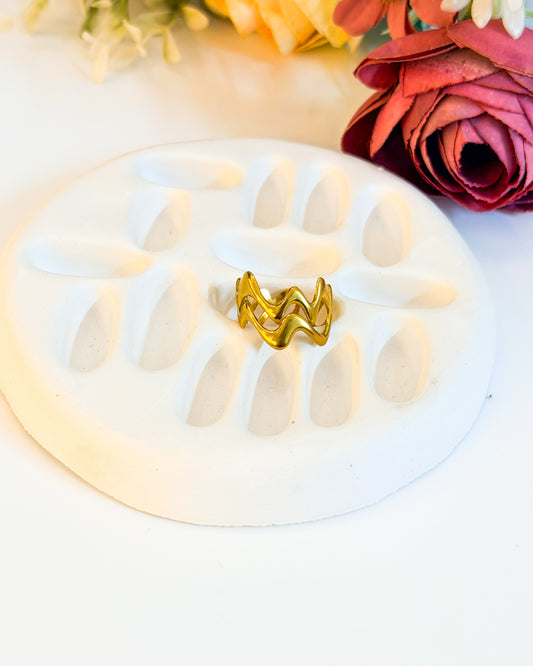 Wavelength adjustable ring