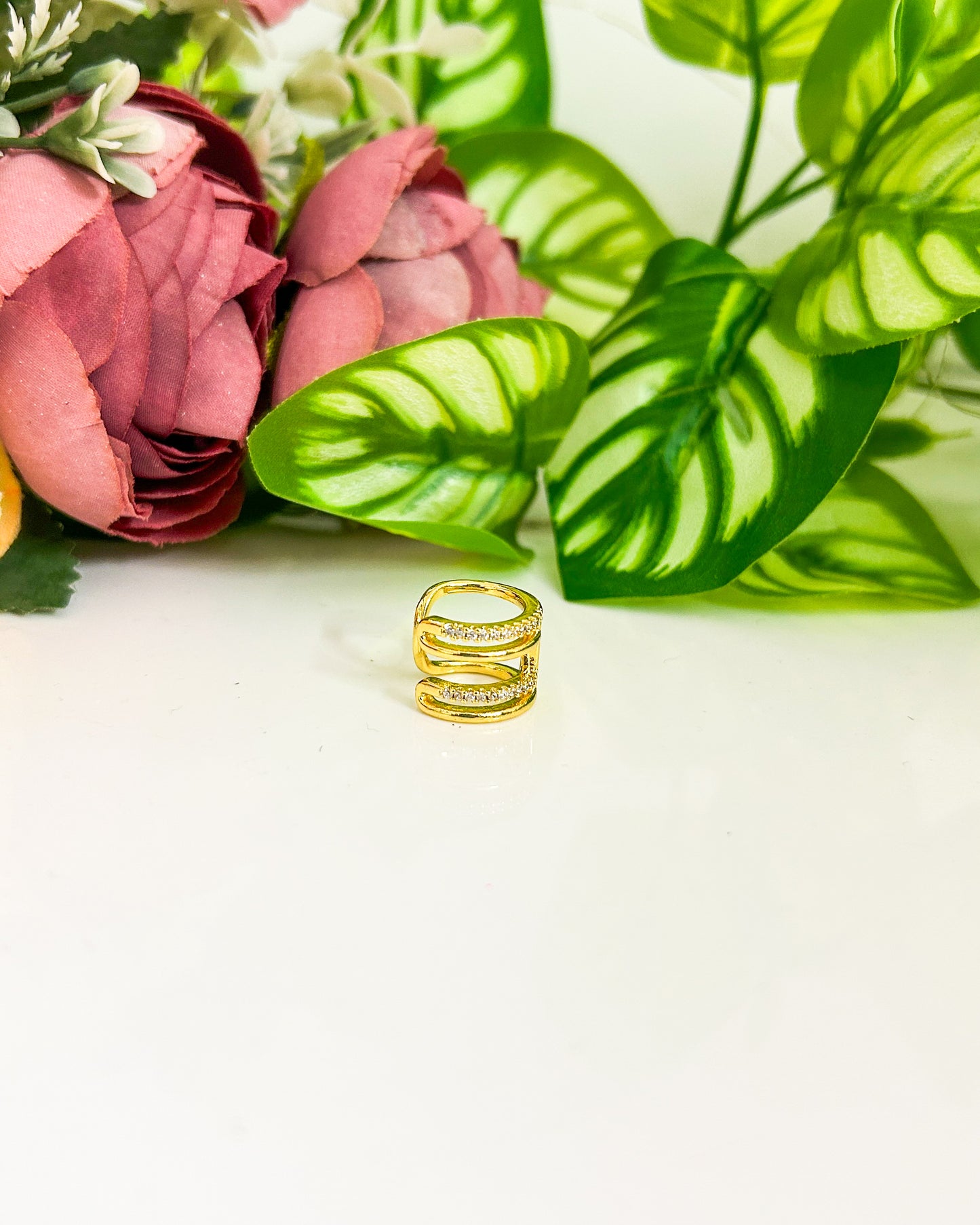 Double layered no piercing Earcuffs