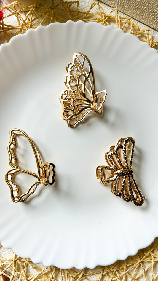 Metal claw clip