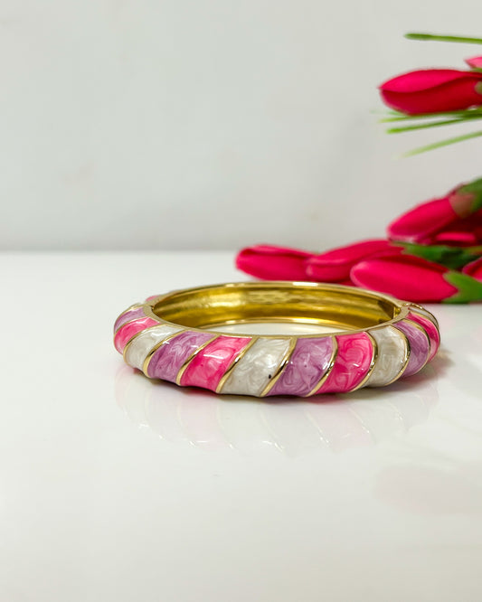 Swirl multicoloured Italian bracelet