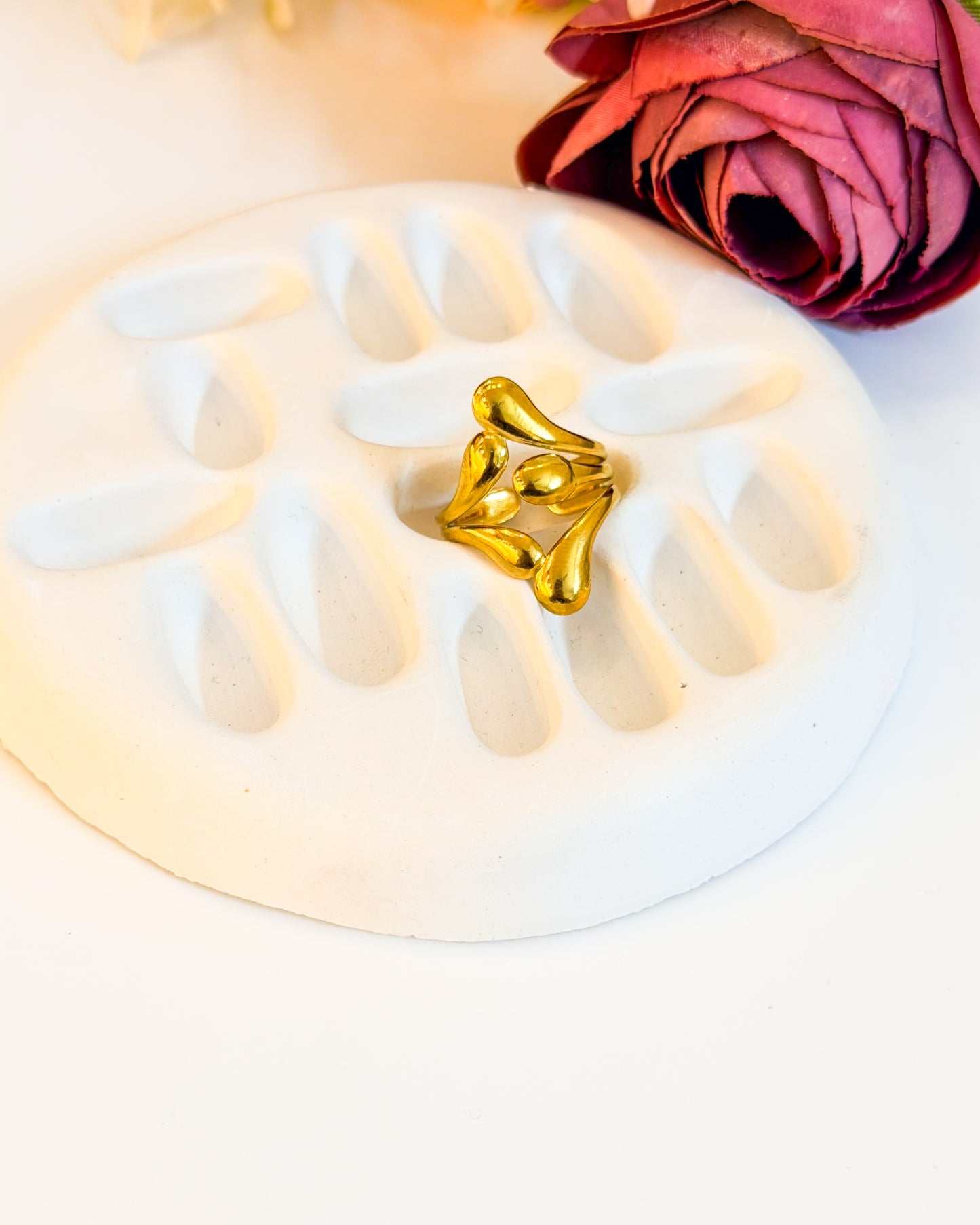 Designer wrap adjustable ring