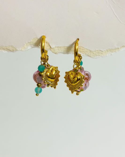 Detachable Charm earrings