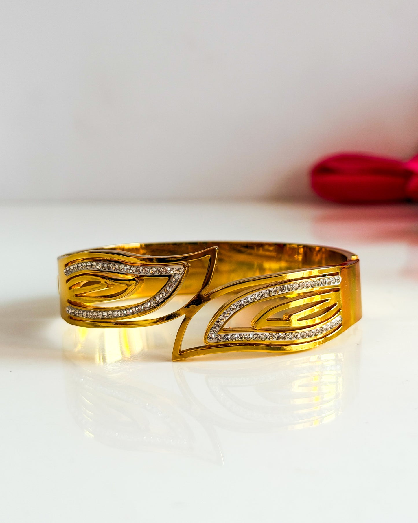 LEAFY thin wrist / baby size bracelet