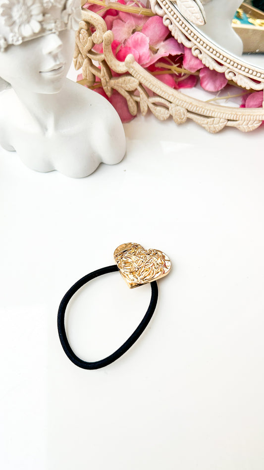 Classic heart pony cuff