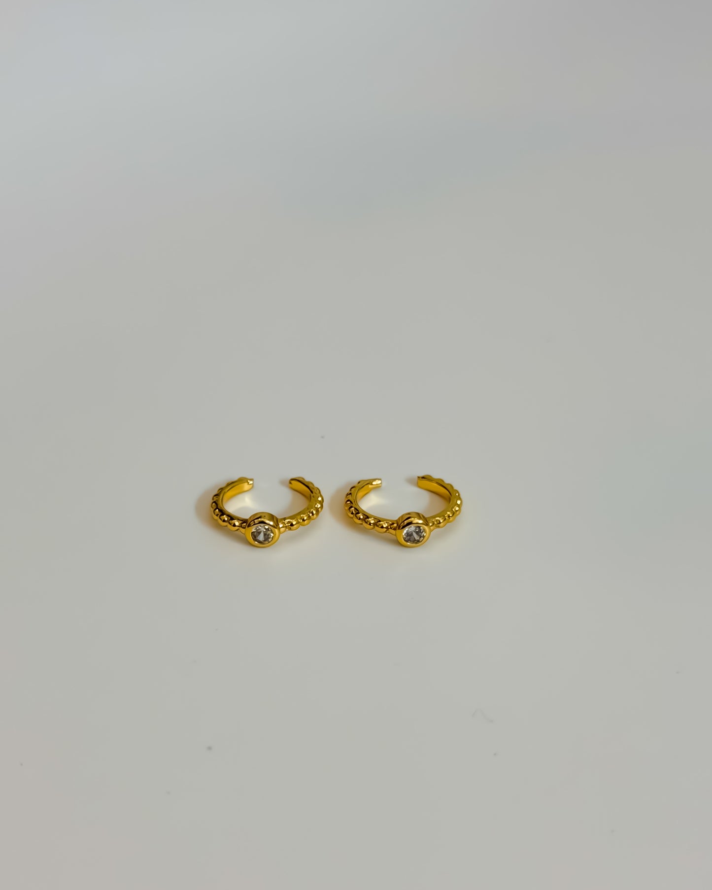 Mini press on ear cuff