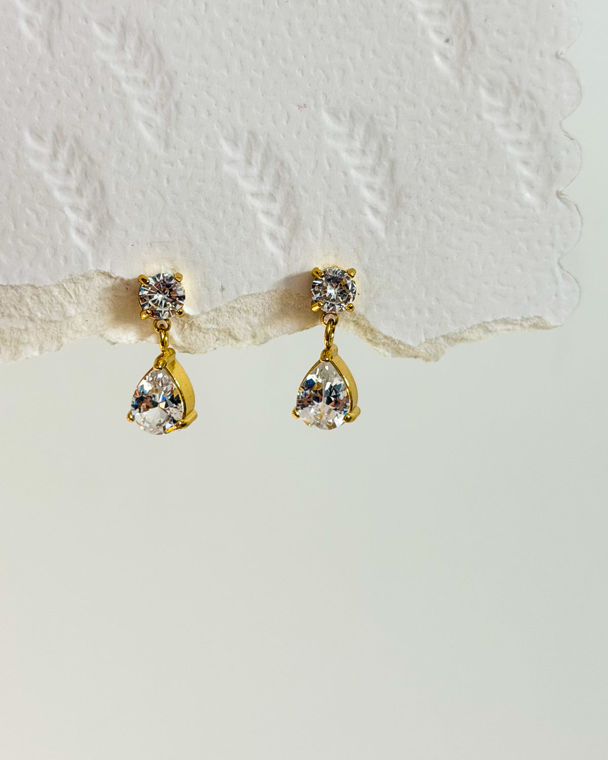 Luxe teardrop earrings