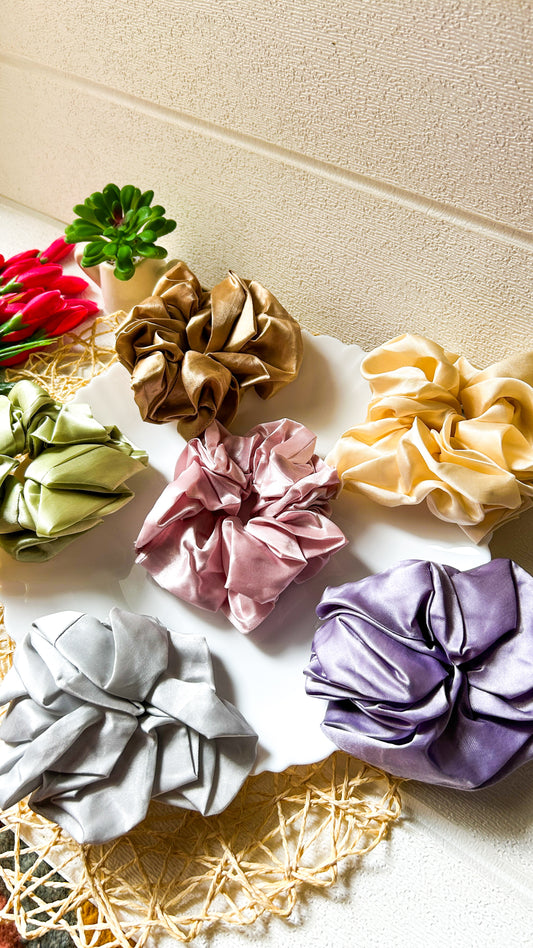 Large scrunchies