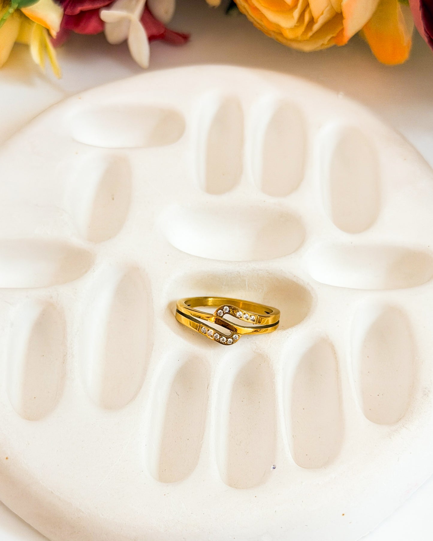 Layered wrap premium ring