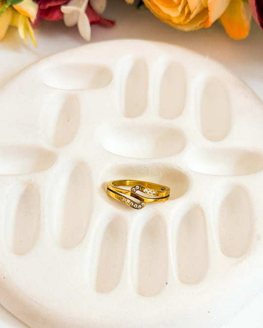 Layered wrap premium ring