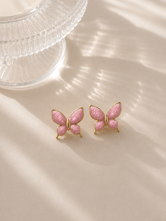 Pinterest butterfly statement, earring ￼￼￼
