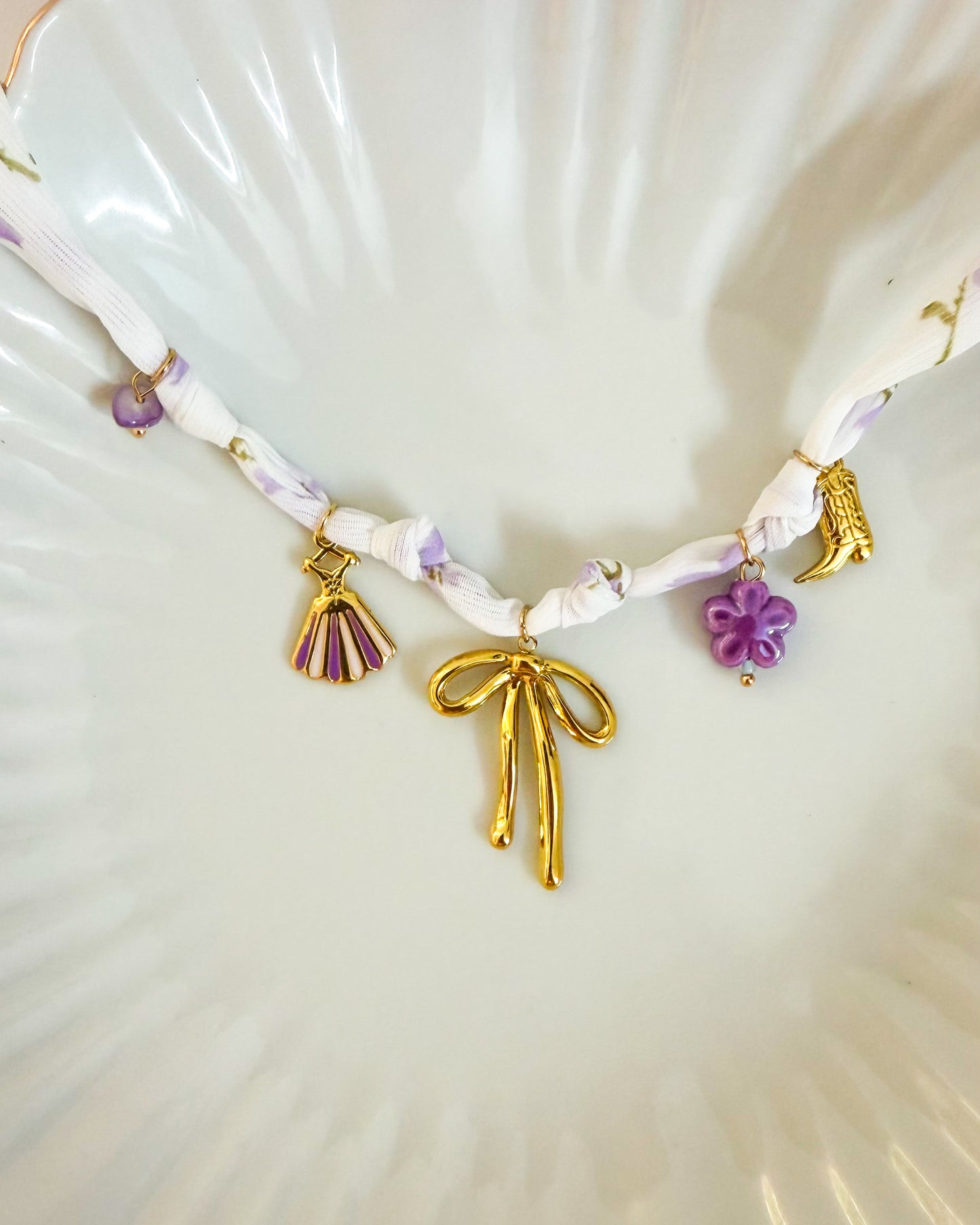 Soft girl Charm necklace