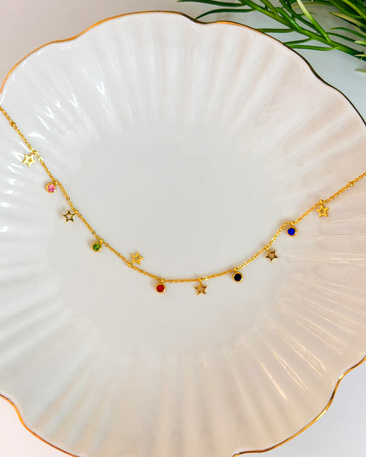 Star charm necklace