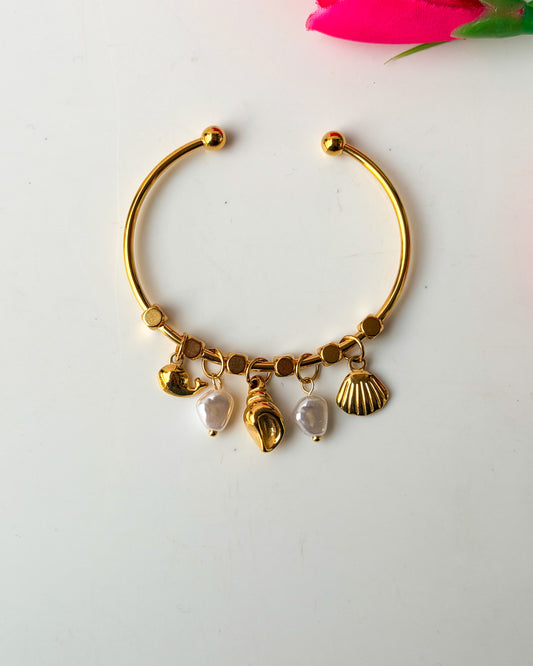 Ocean thin wrist/ baby size bracelet