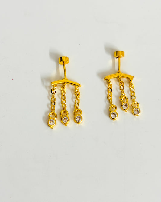 Hanging lock ball back studs