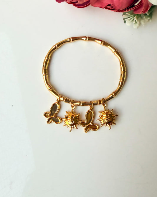 Butterfly charm bracelet