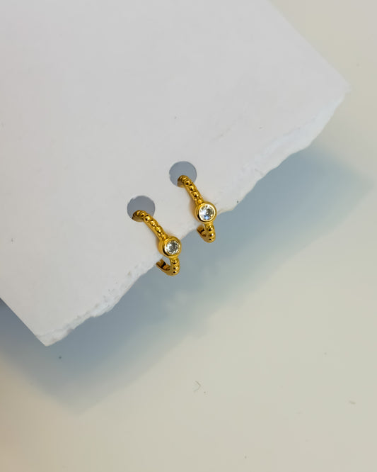 Mini press on ear cuff