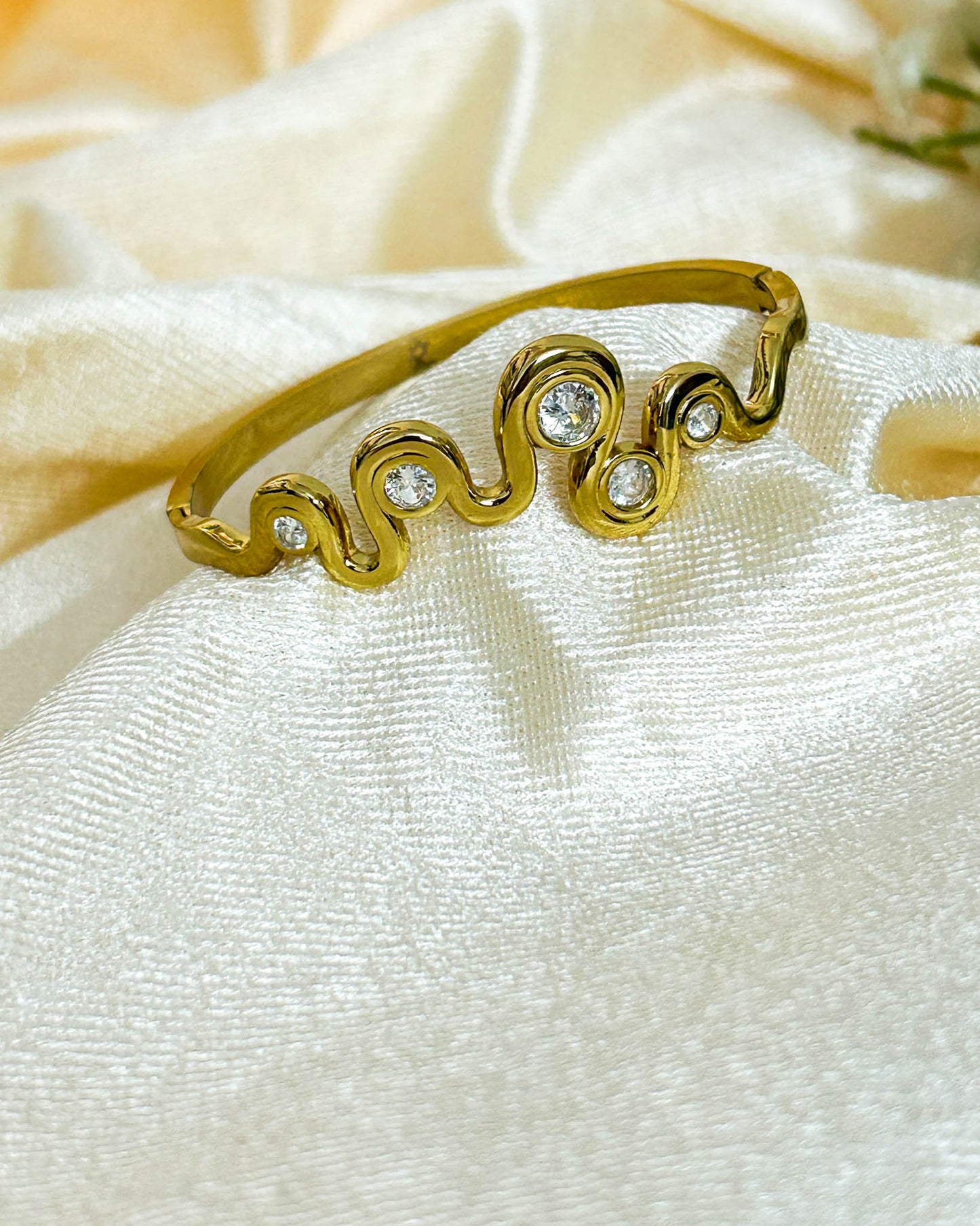 Wave of light bracelet