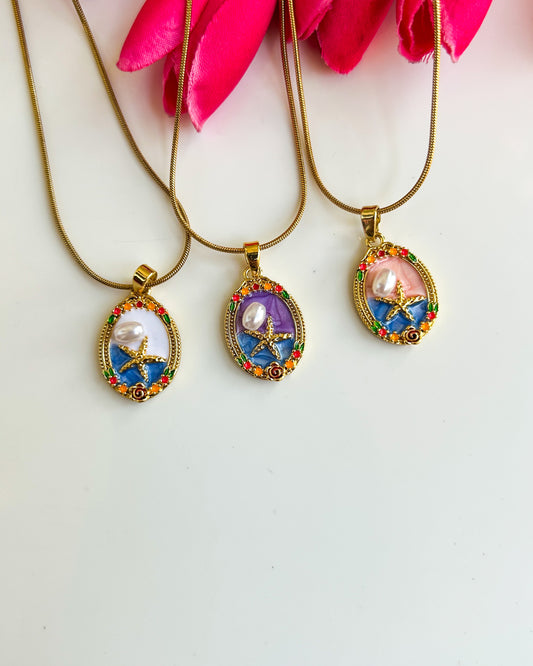 Beachy vintage necklace