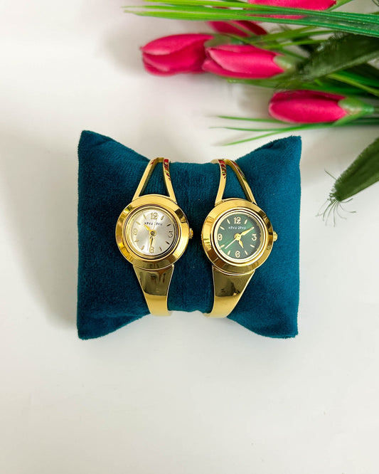 Golden loop thin wrist baby size watch