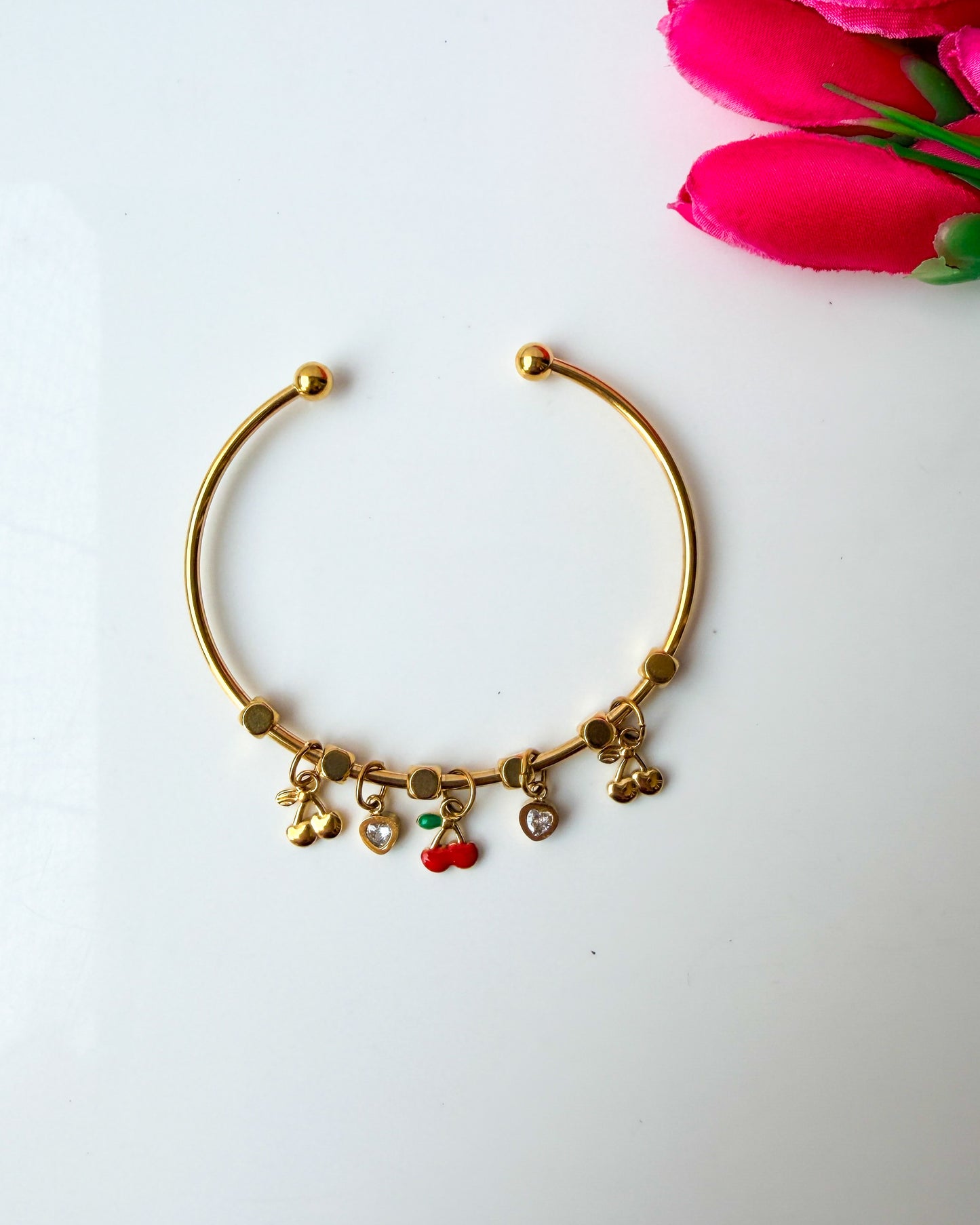 Cherry Charm bracelet