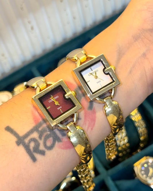 Vintage square Bracelet watch