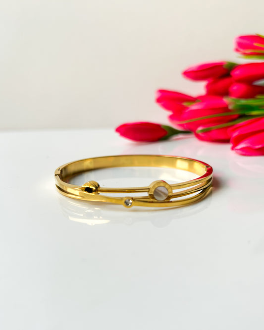 Roman layered bracelet