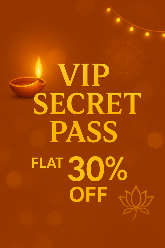 VIP SECRET PASS - Flat 30% OFF