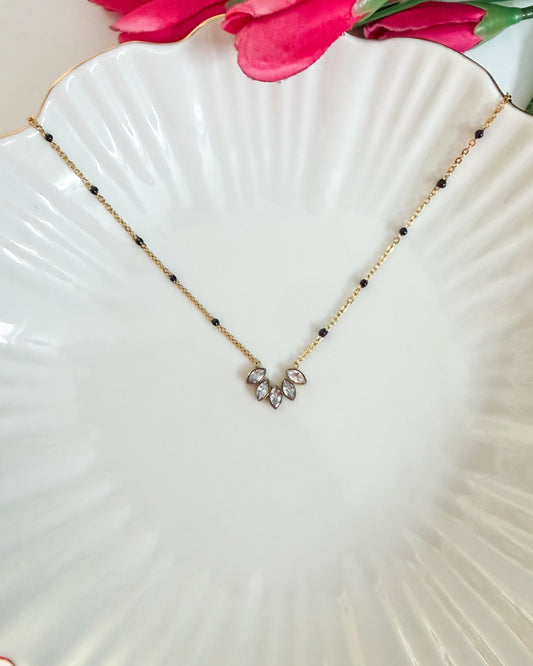 Moonleaf mangalsutra