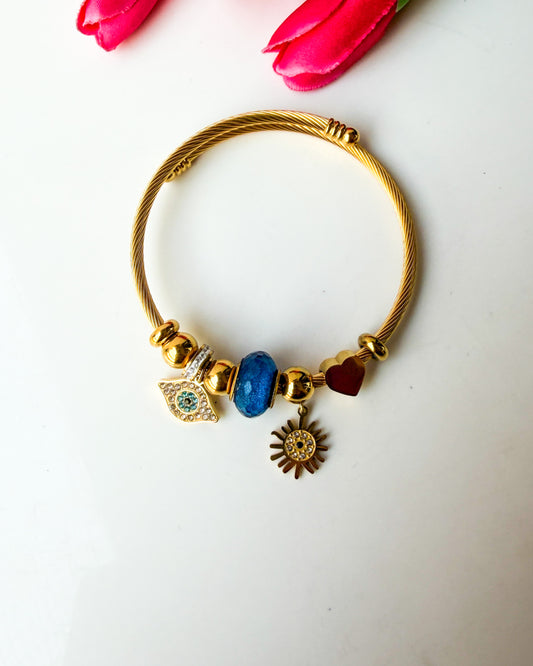 Evil eye charm Bracelet