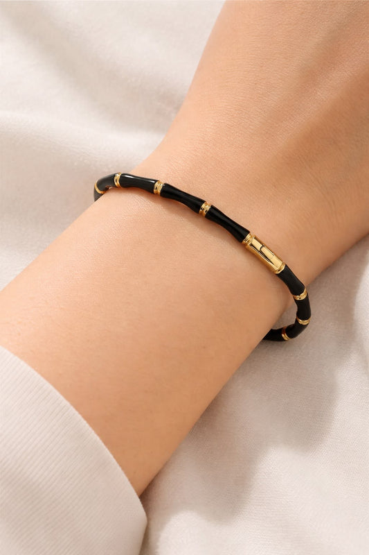 Evil eye bamboo bracelet