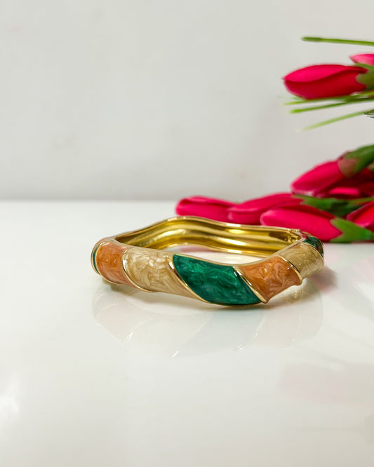 Swirl earthy Italian bracelet