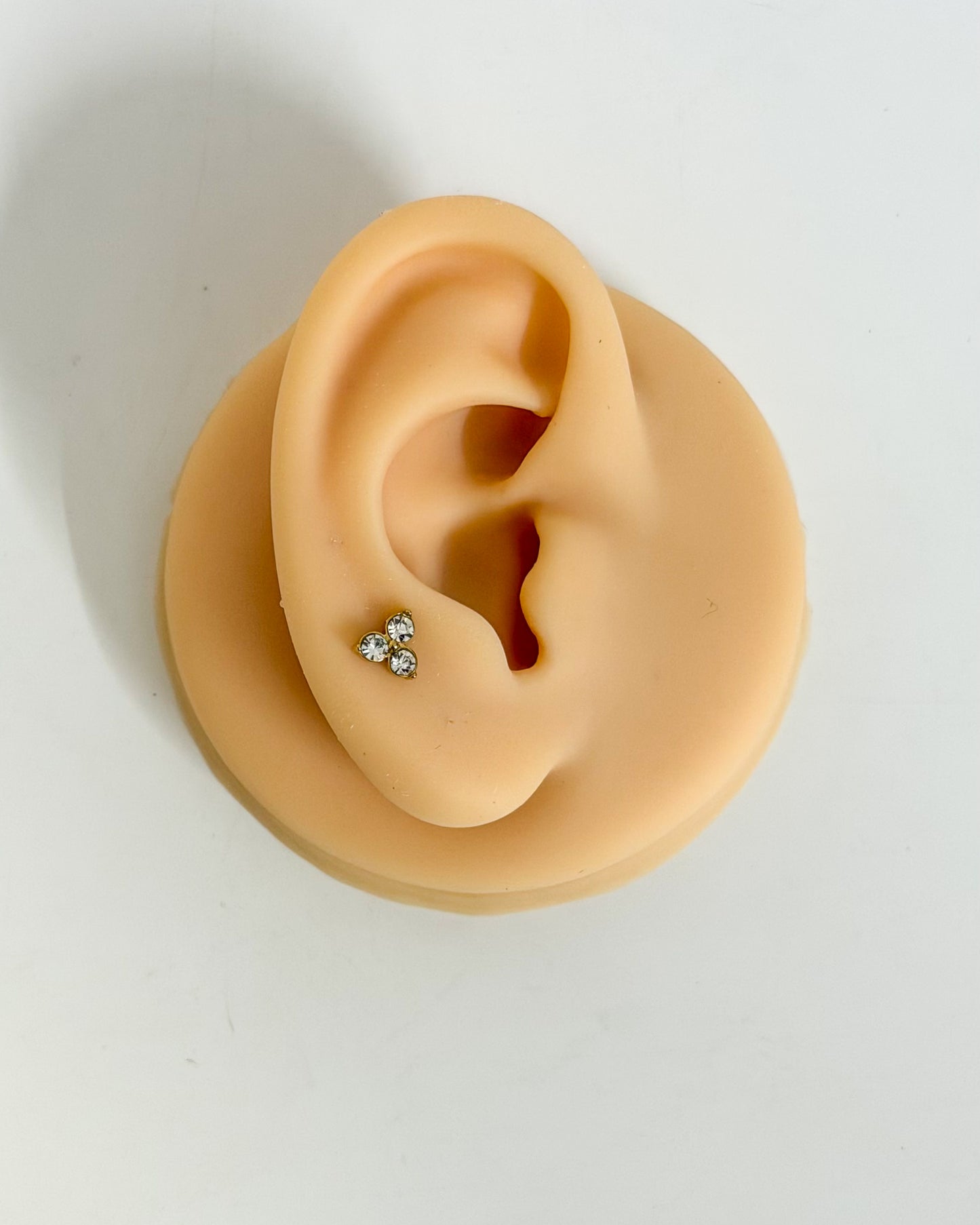 Mini floral ballback studs (Ss)