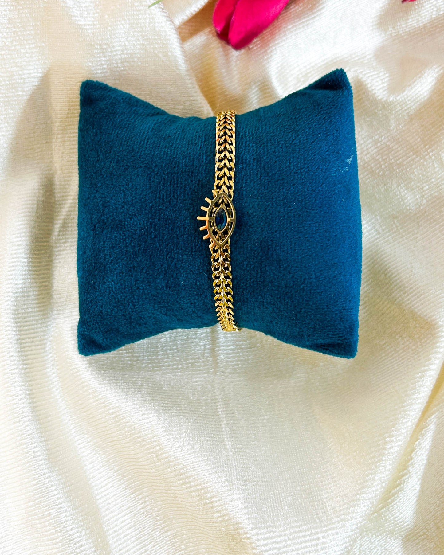 New evil eye chain bracelet