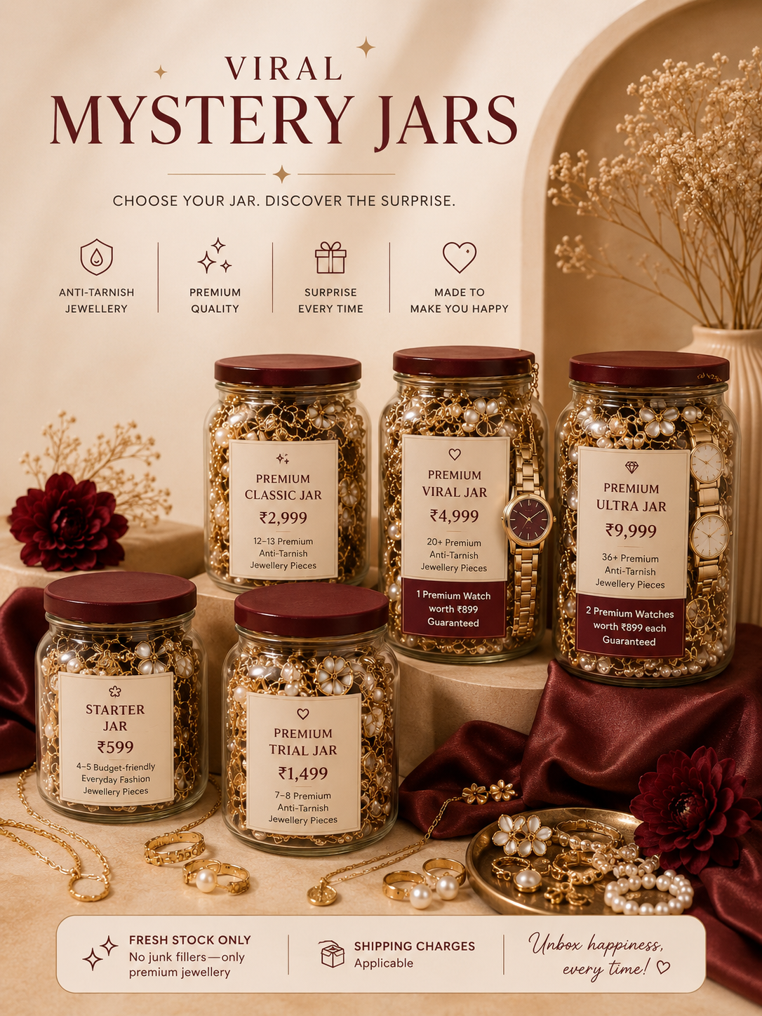 Viral Zero Junk Mystery Jar India