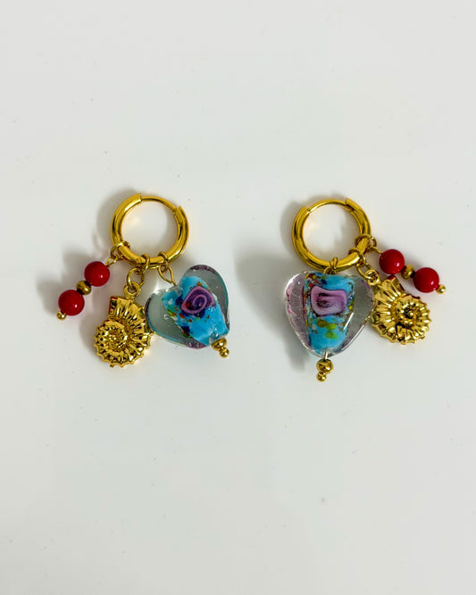 Detachable Charm earrings