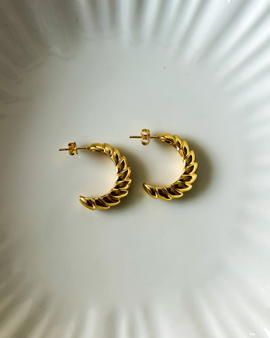 Twisted Half hoops
