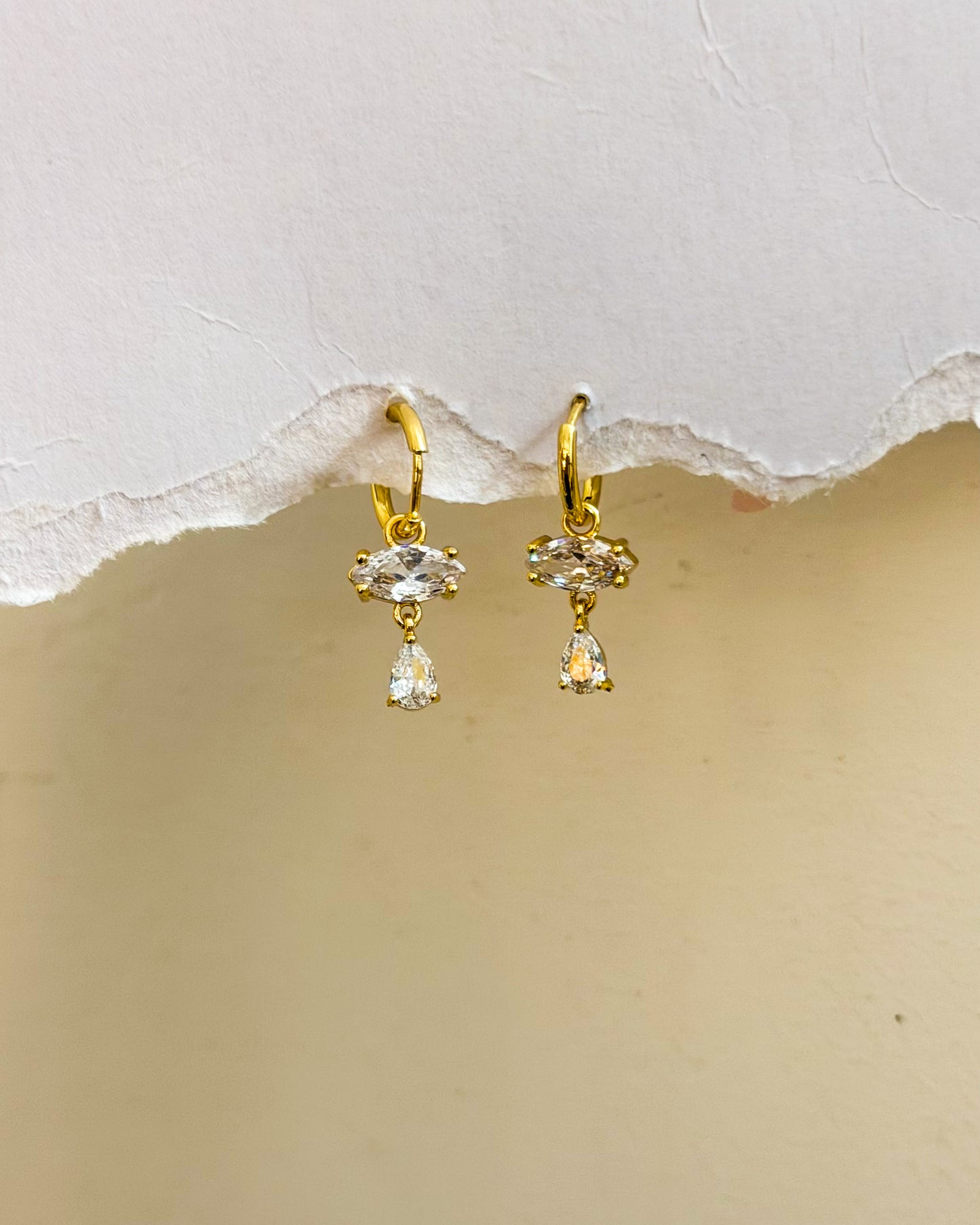 Premium Geometric drop stone Huggies