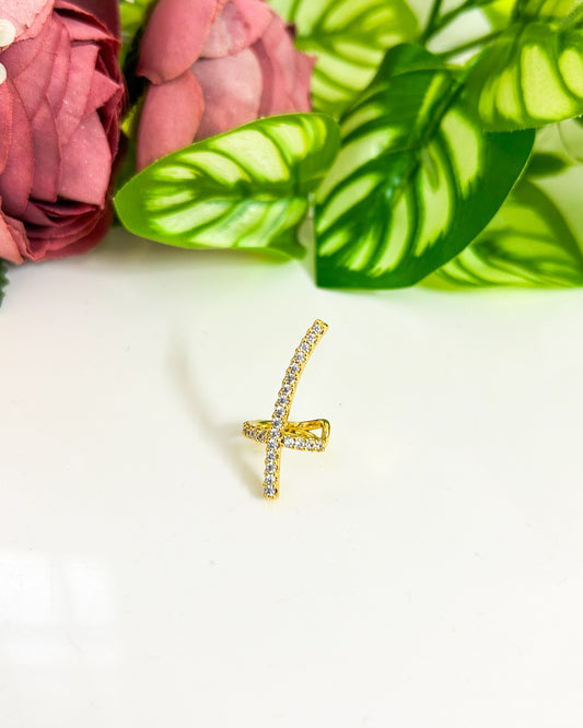 Cross no piercing Earcuffs