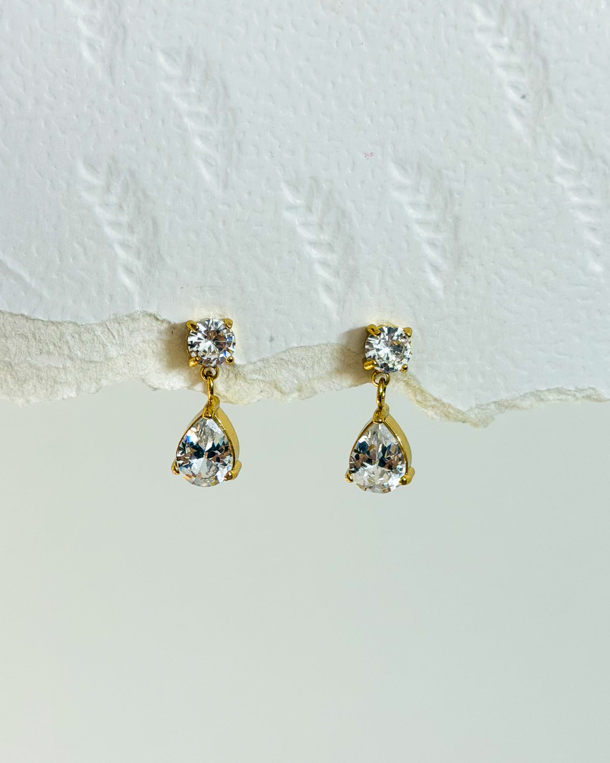 Luxe teardrop earrings