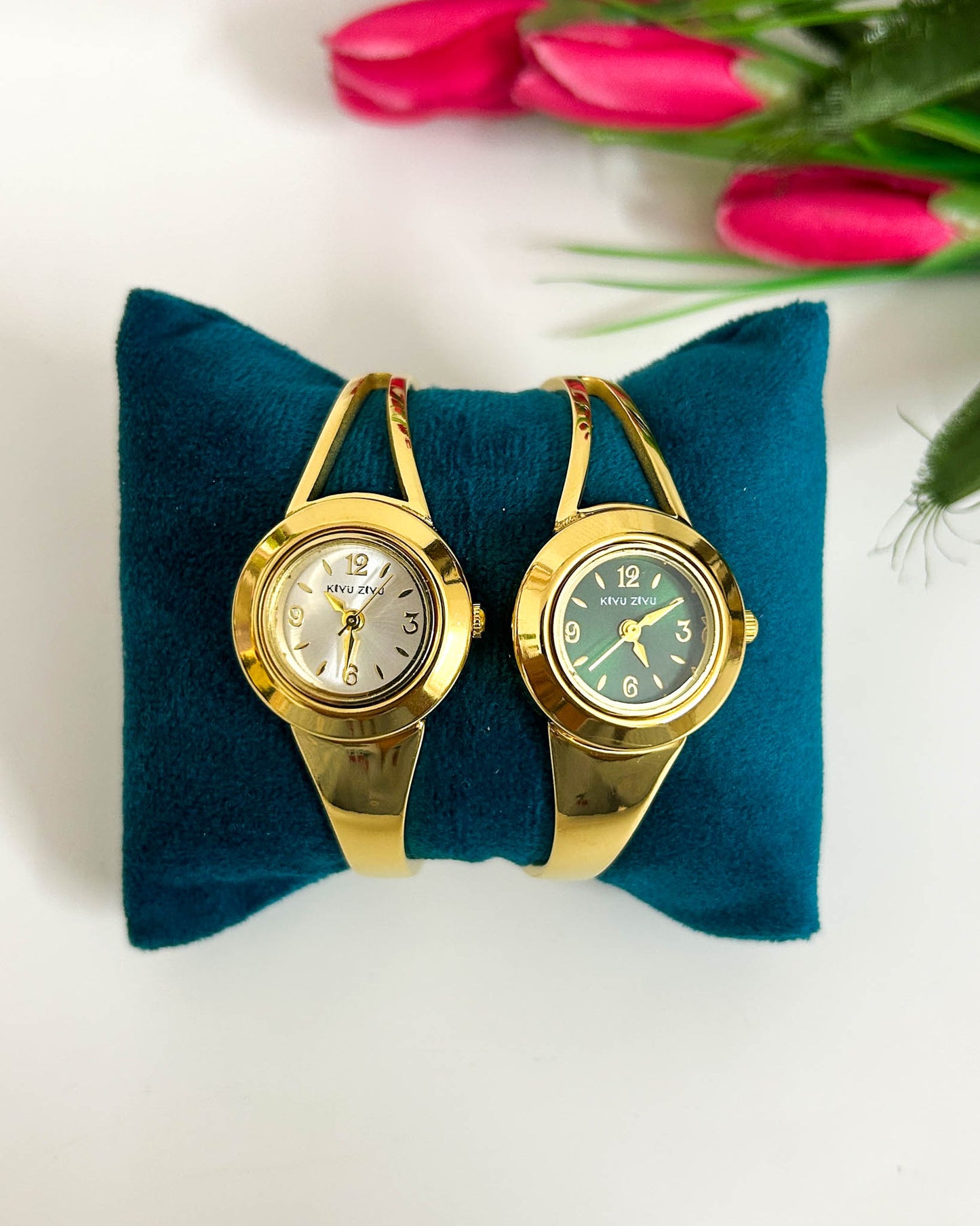 Golden loop thin wrist baby size watch