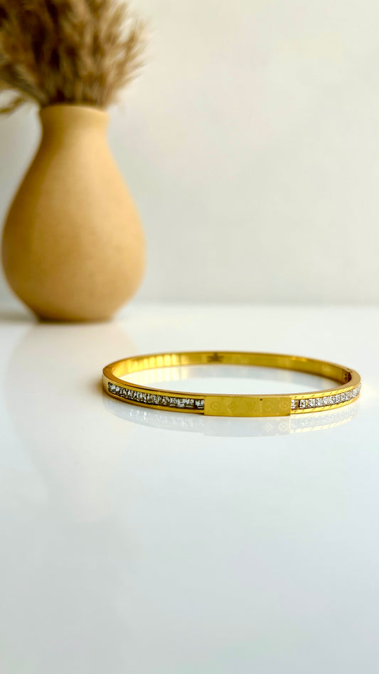 Studded Lv bracelet