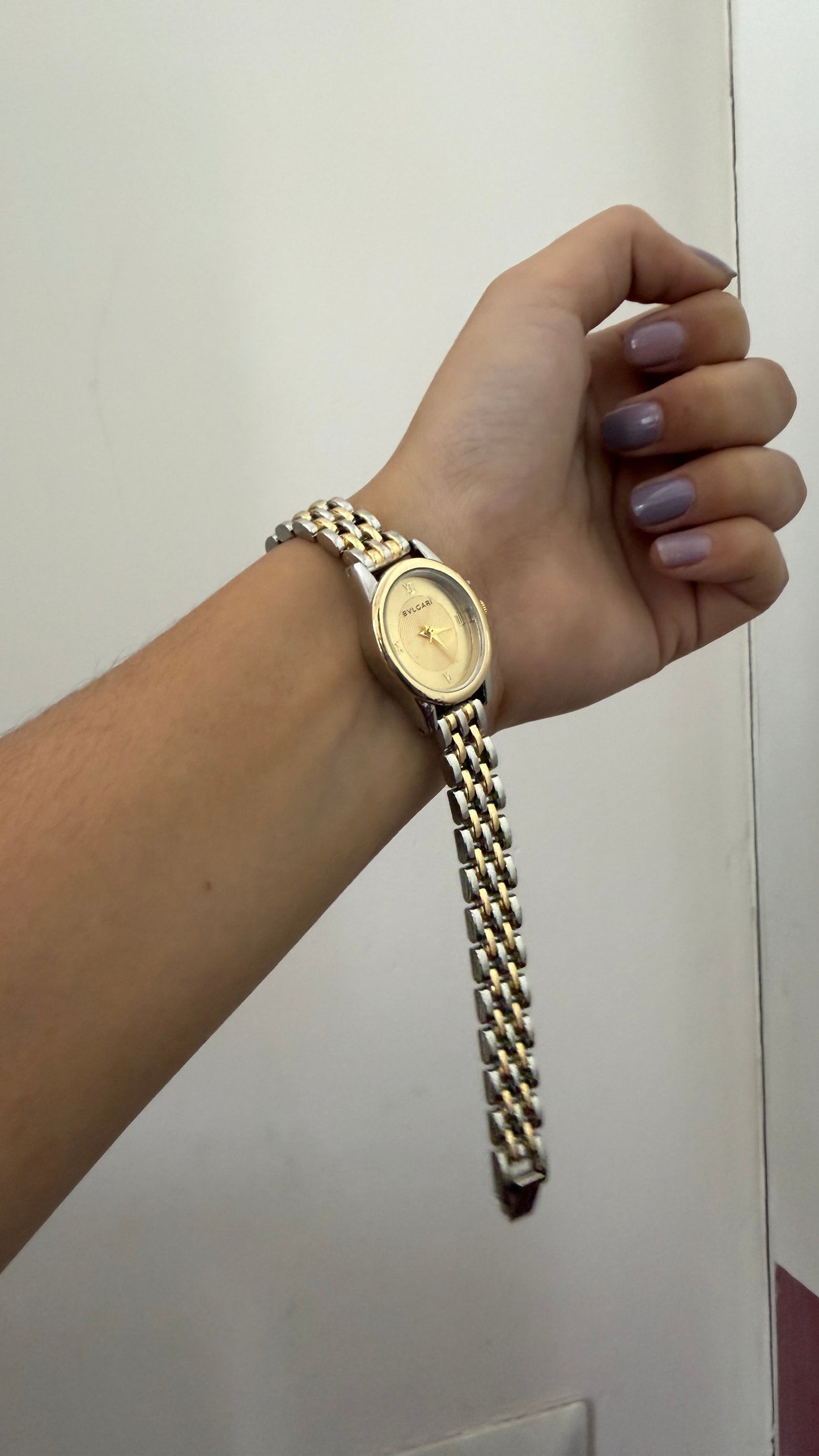 Bvlgari plain classic watch