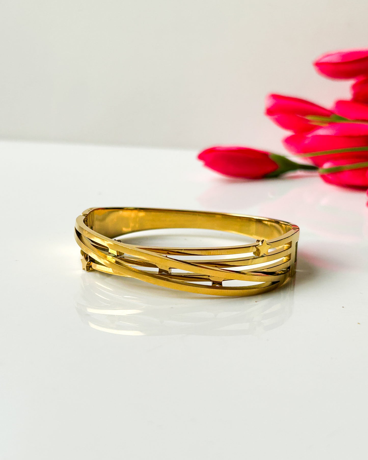 Layered chunky bracelet