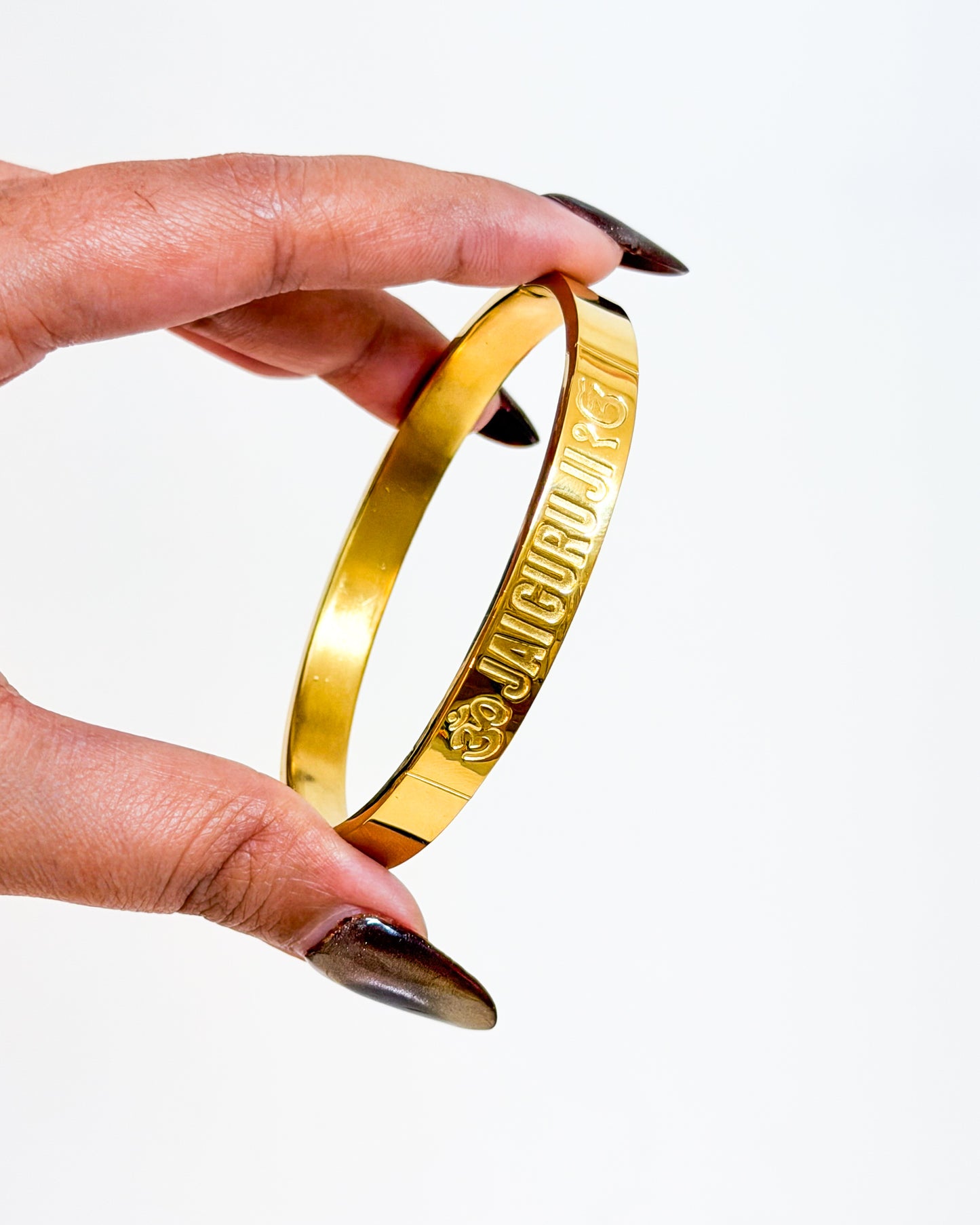 Jai Guruji bracelet ( size 2.6 to 2.10) a little bigger than usual