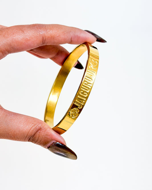 Jai Guruji bracelet ( size 2.6 to 2.10) a little bigger than usual