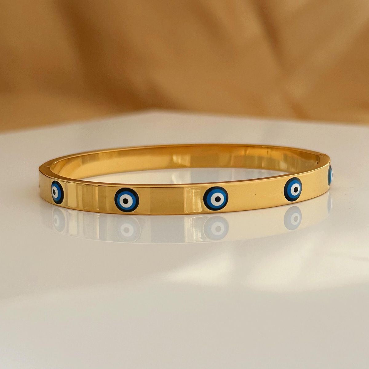 Evil eye bangle