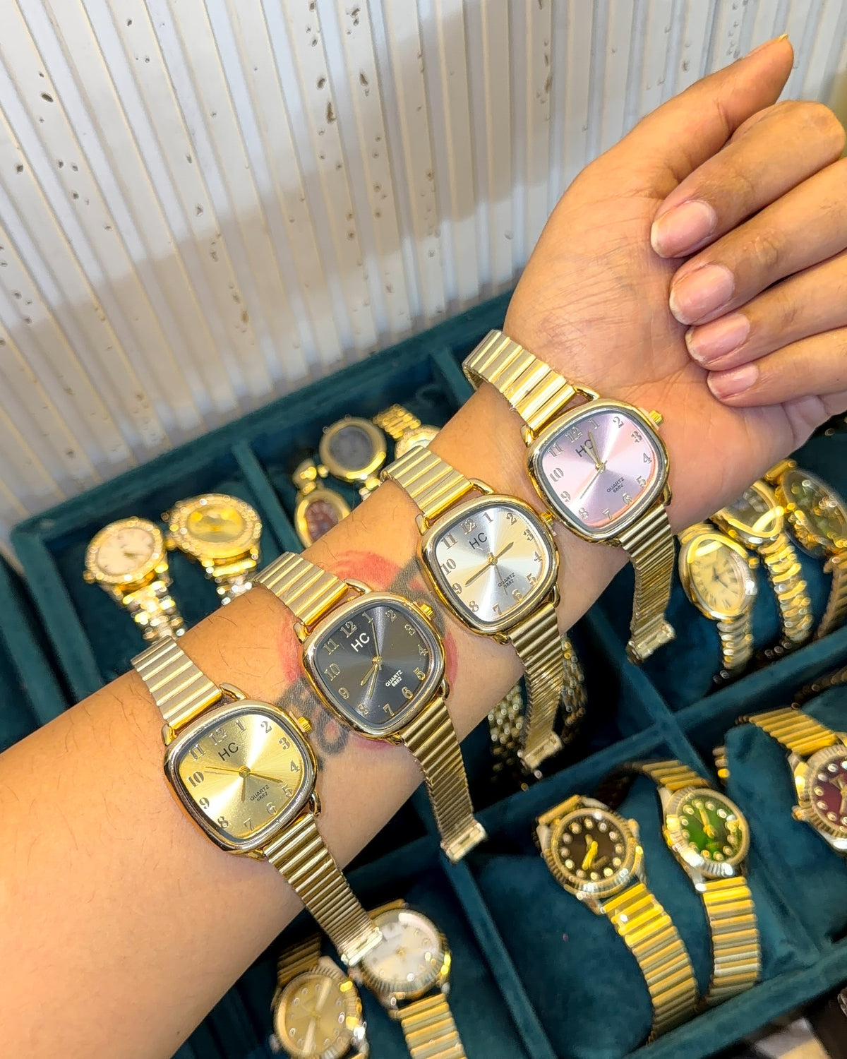 Vintage Style Quirky Dial watch